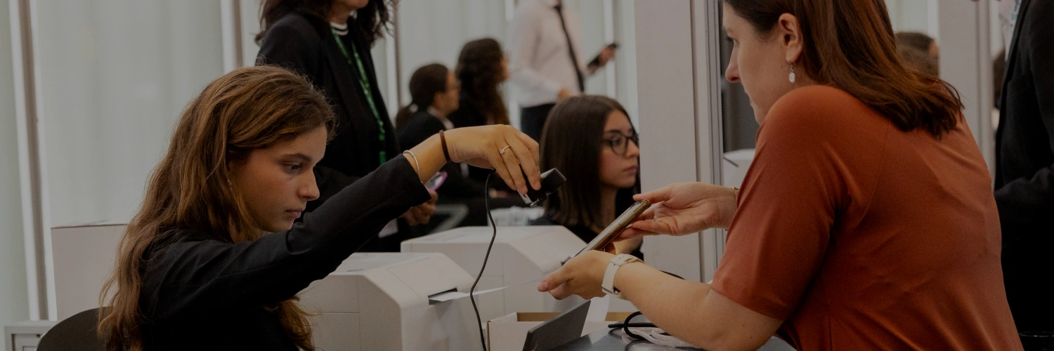 Events check-in and event registration